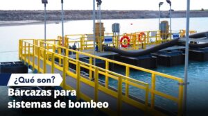 barcazas para sistemas de bombeo